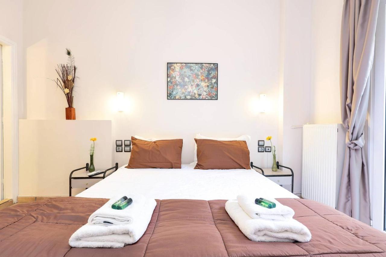 Silver Athens Double Room With Balcony Exterior foto