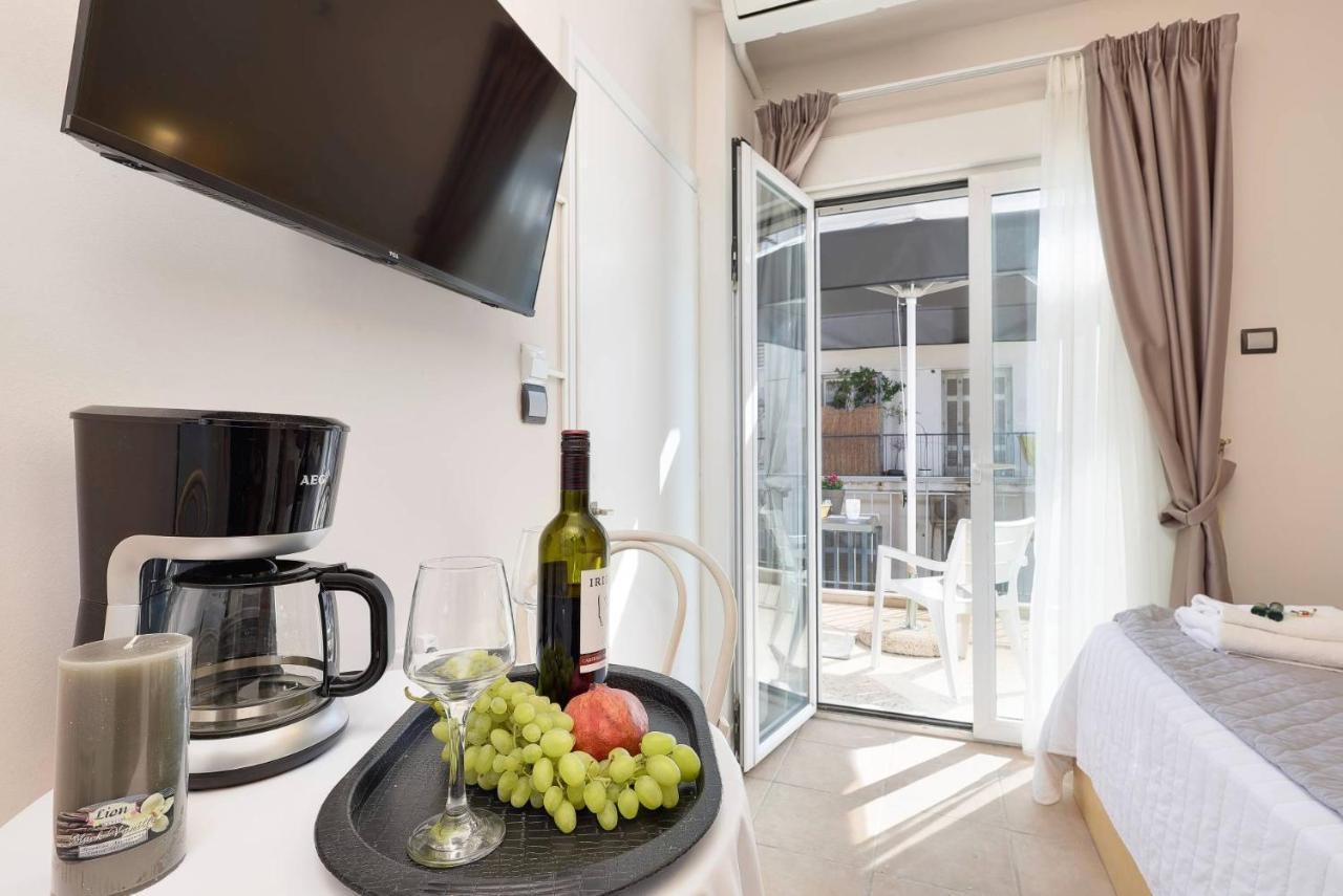 Silver Athens Double Room With Balcony Exterior foto