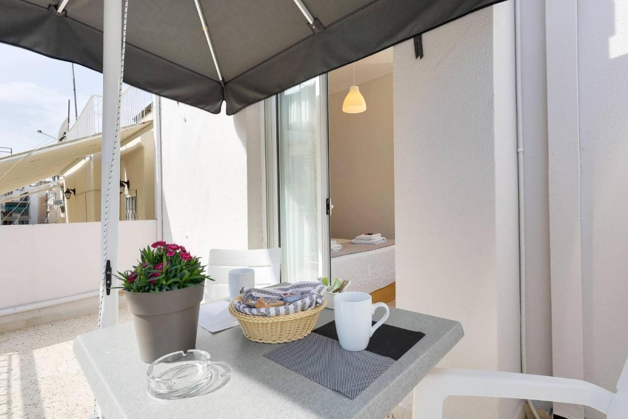 Silver Athens Double Room With Balcony Exterior foto