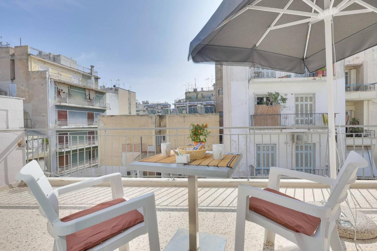 Silver Athens Double Room With Balcony Exterior foto