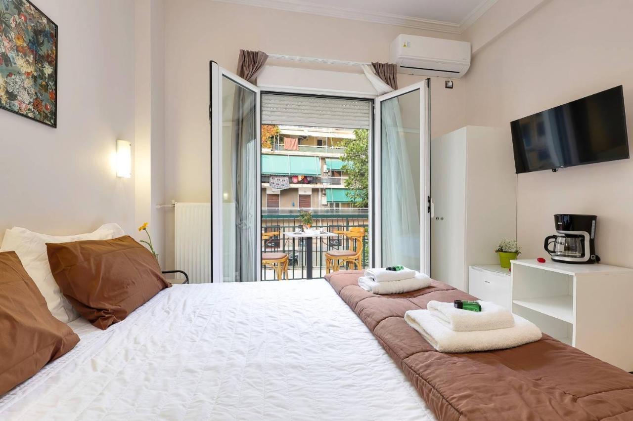 Silver Athens Double Room With Balcony Exterior foto
