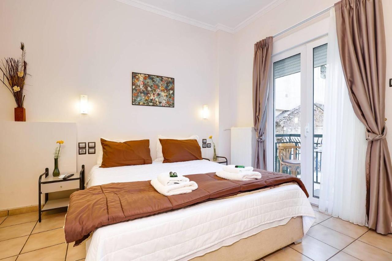 Silver Athens Double Room With Balcony Exterior foto
