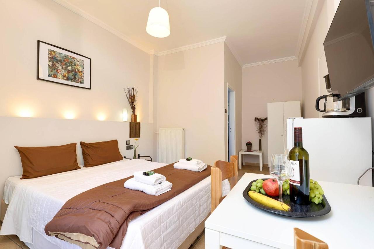 Silver Athens Double Room With Balcony Exterior foto