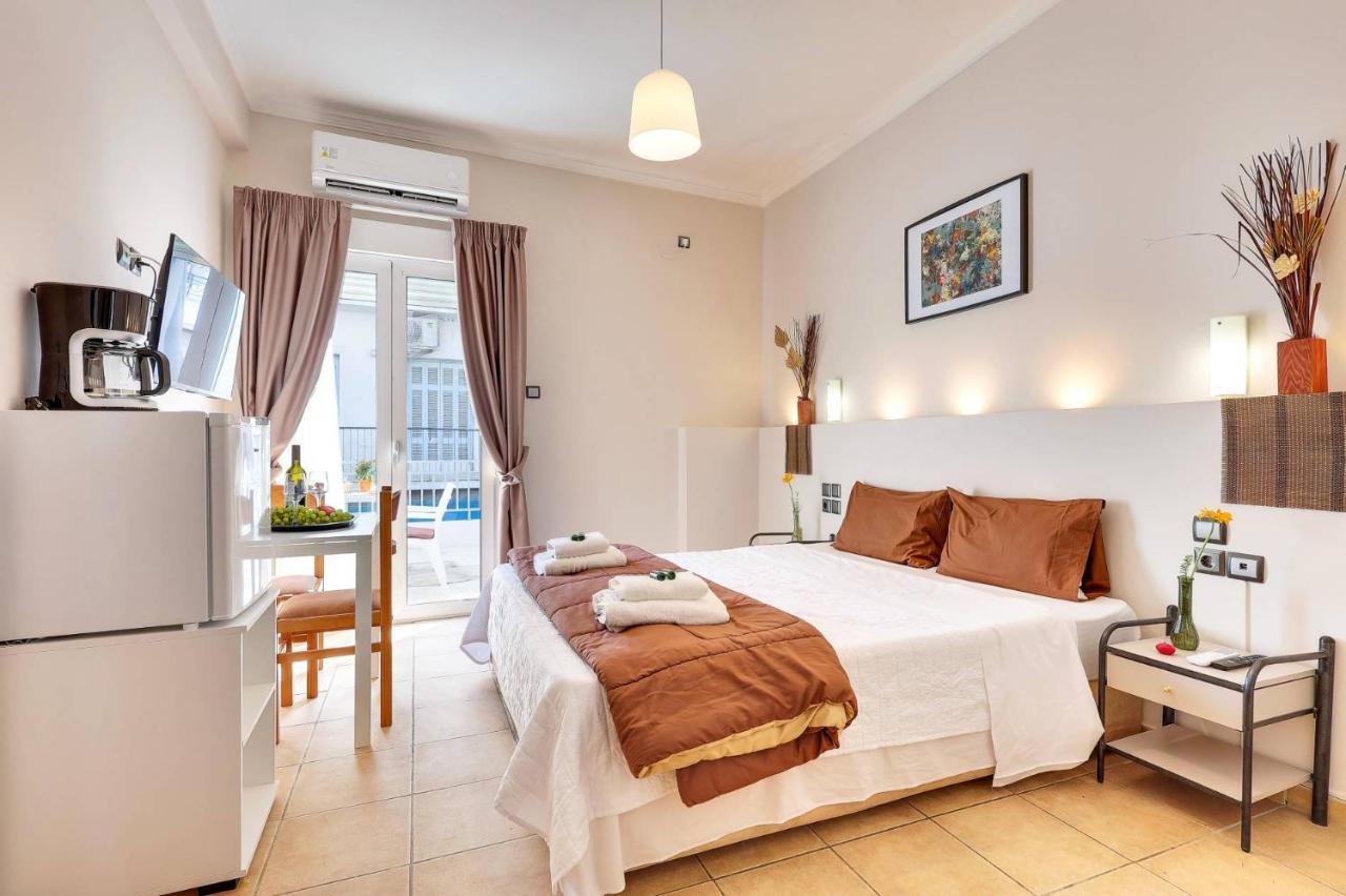 Silver Athens Double Room With Balcony Exterior foto