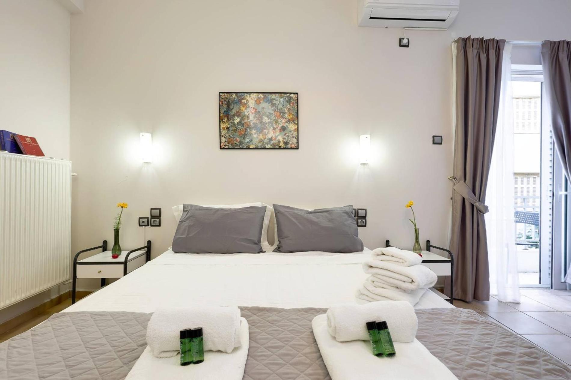 Silver Athens Double Room With Balcony Exterior foto