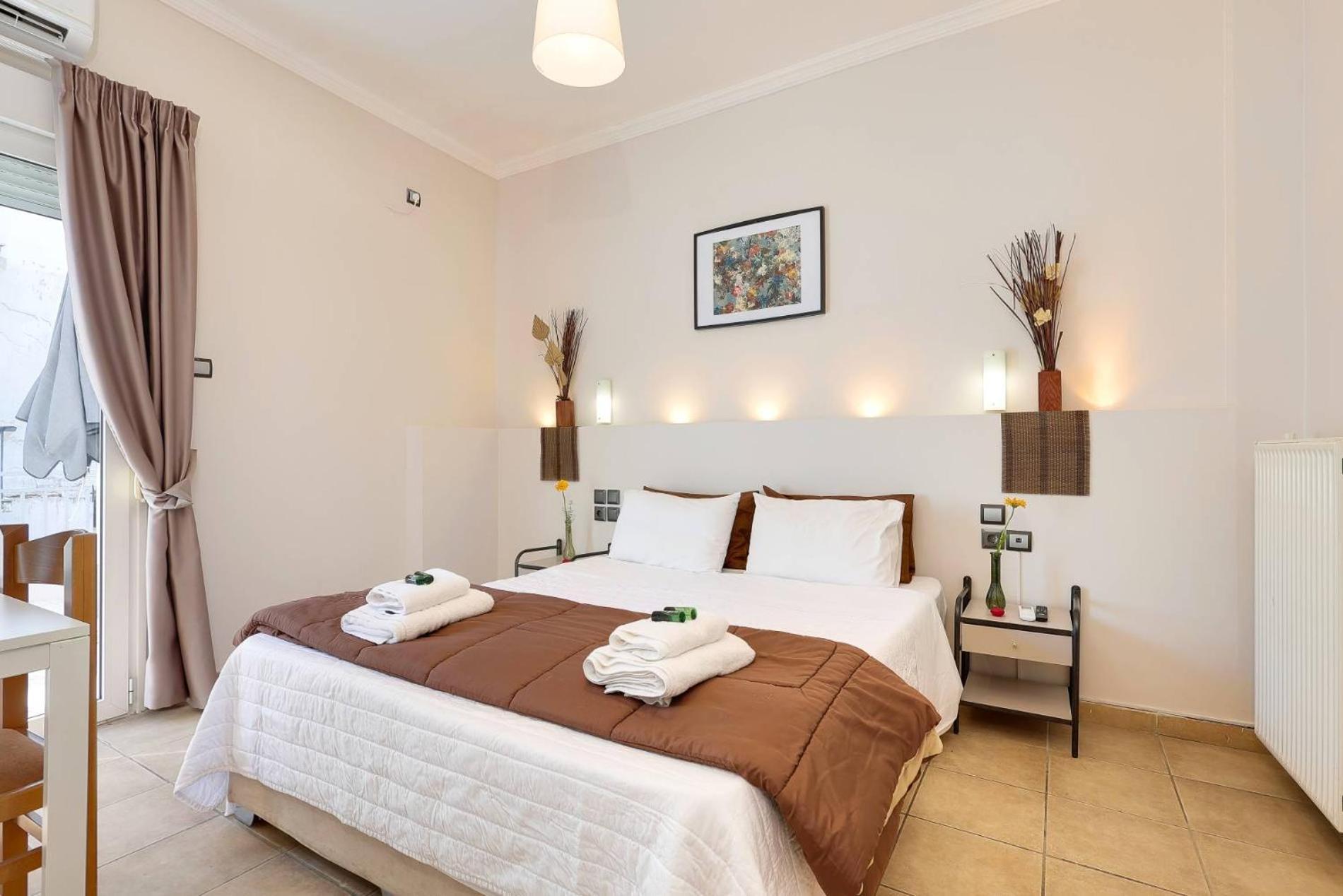 Silver Athens Double Room With Balcony Exterior foto