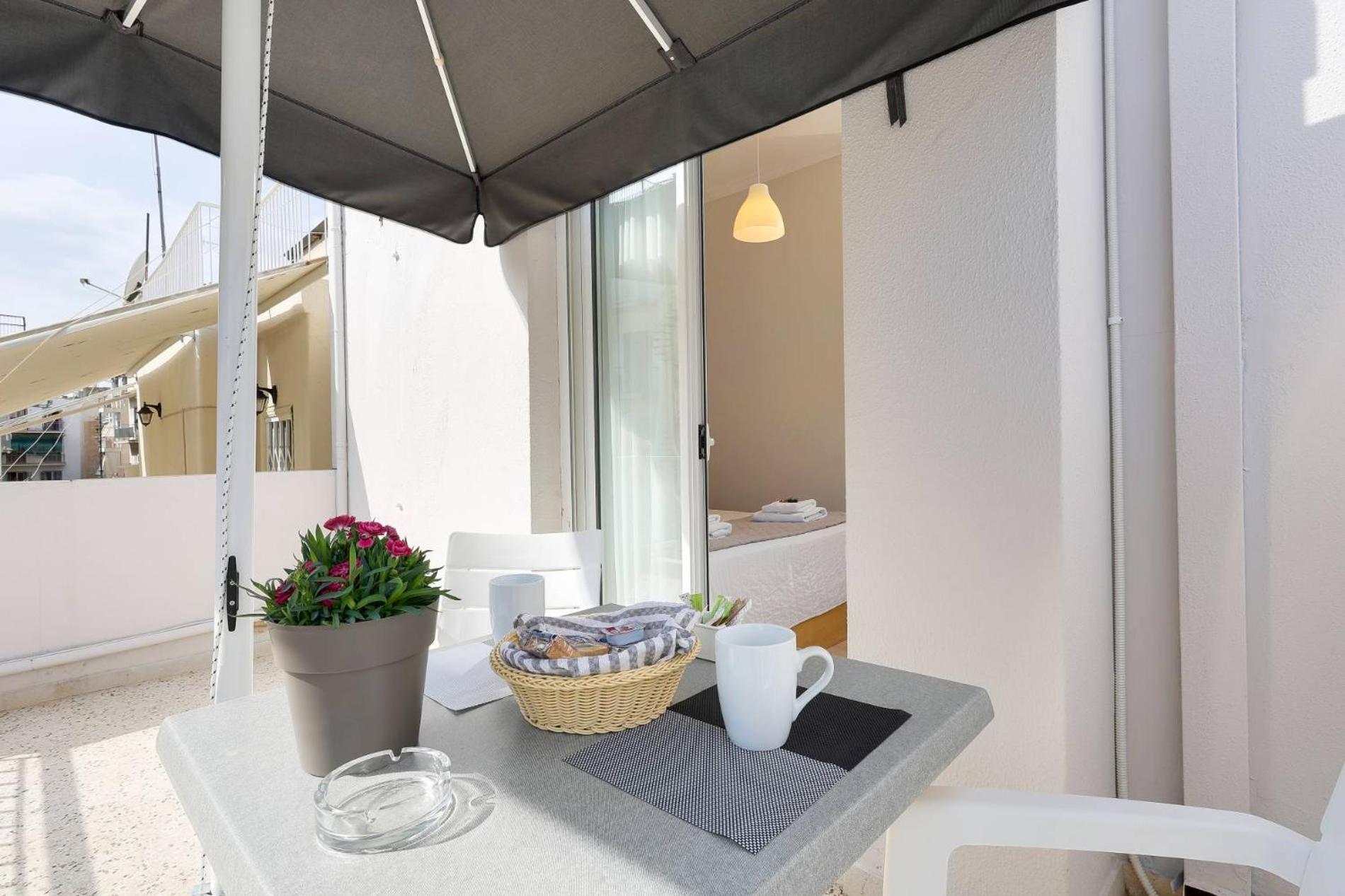 Silver Athens Double Room With Balcony Exterior foto