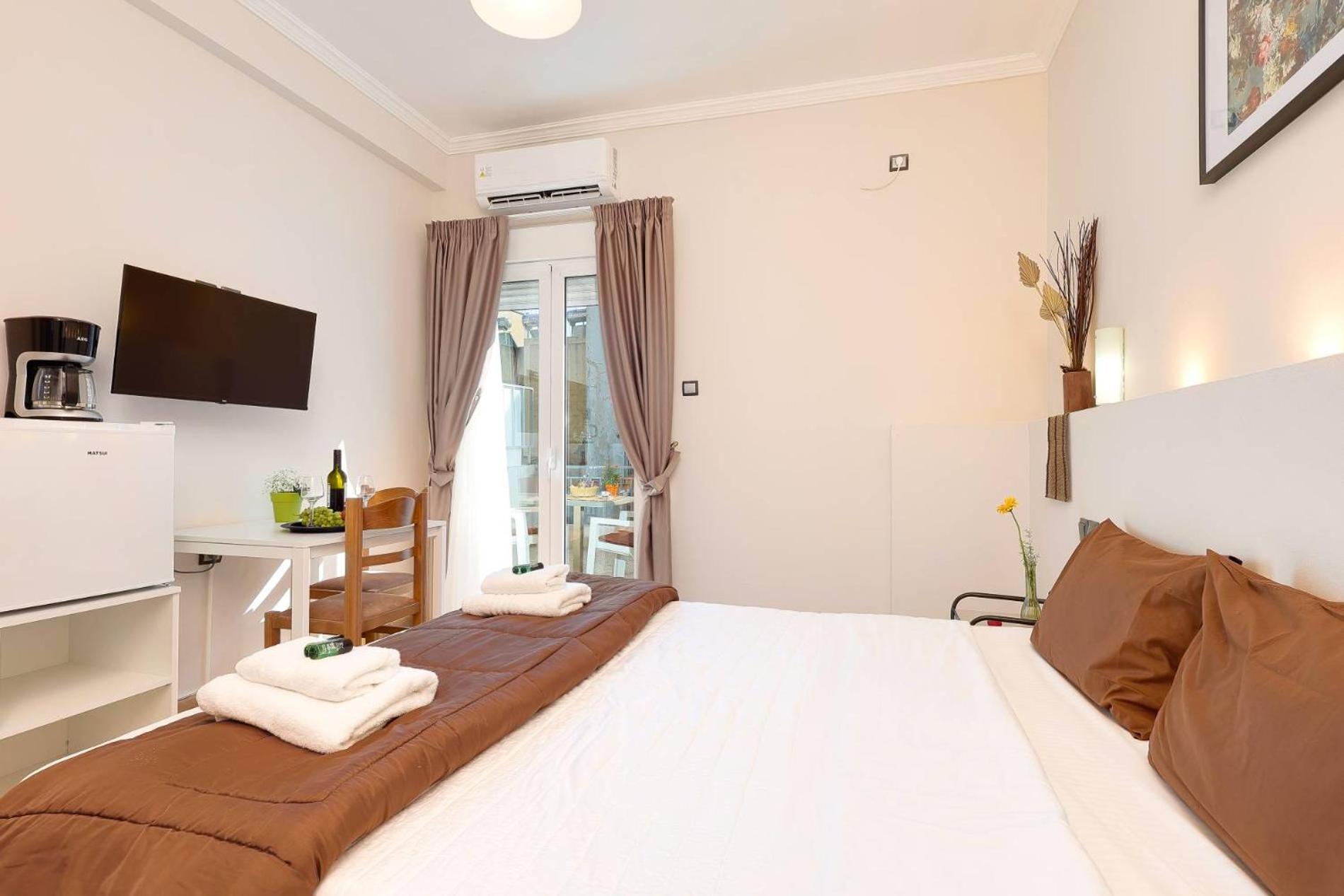 Silver Athens Double Room With Balcony Exterior foto
