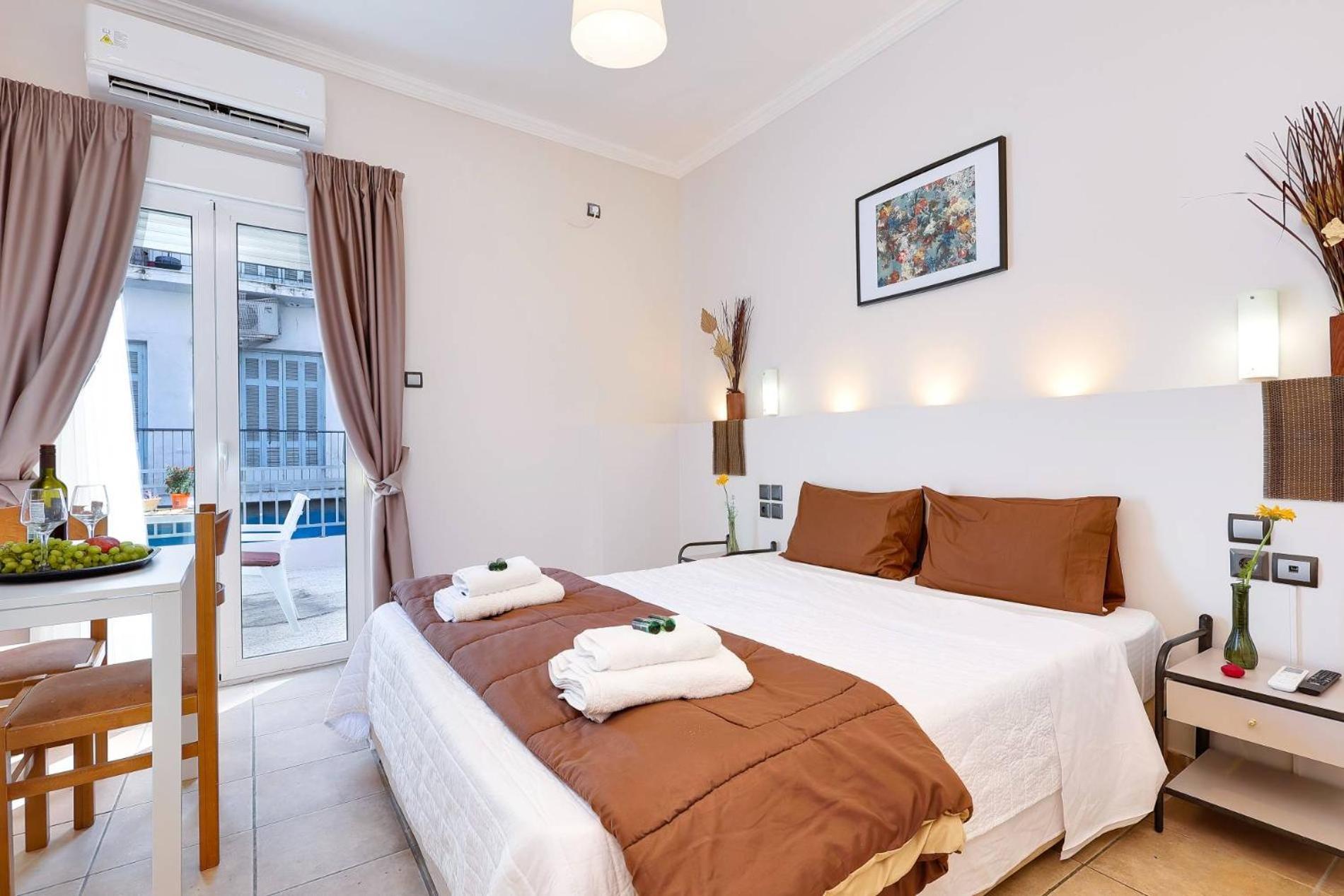 Silver Athens Double Room With Balcony Exterior foto